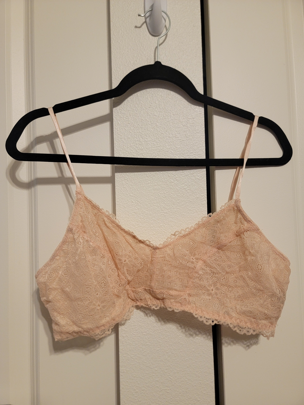 free press Lace Bralette in Slightly Peach